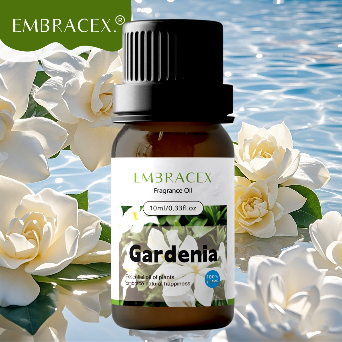 Soap Making Ingredients - Oli Essenziali alla Gardenia da 10ml,