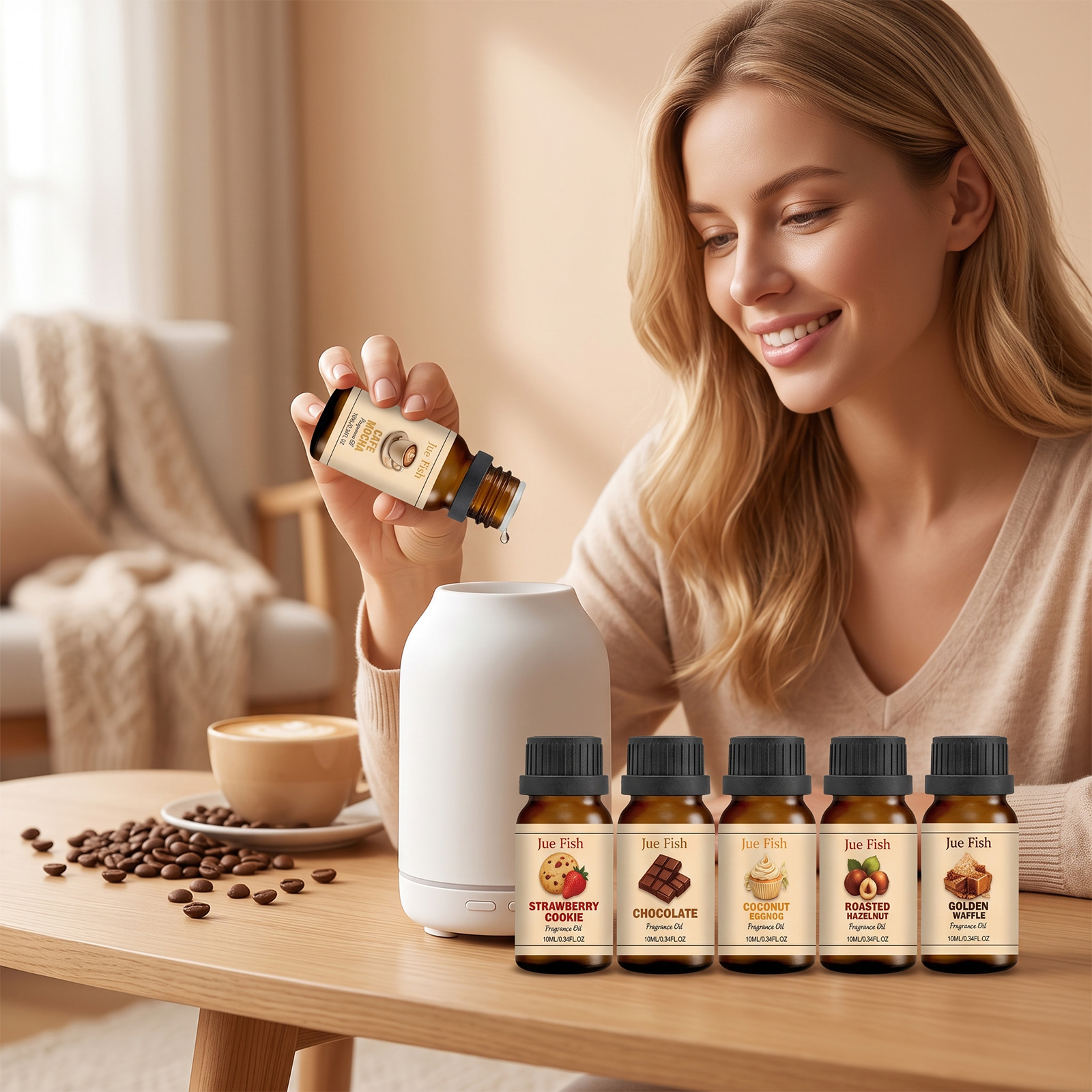 Soap Making Ingredients - Set di 6 Oli Essenziali Profumati