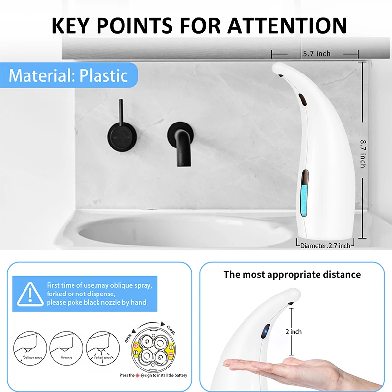 Dispenser di sapone con rileva - Soap Making Machine At Home recensione e prezzo