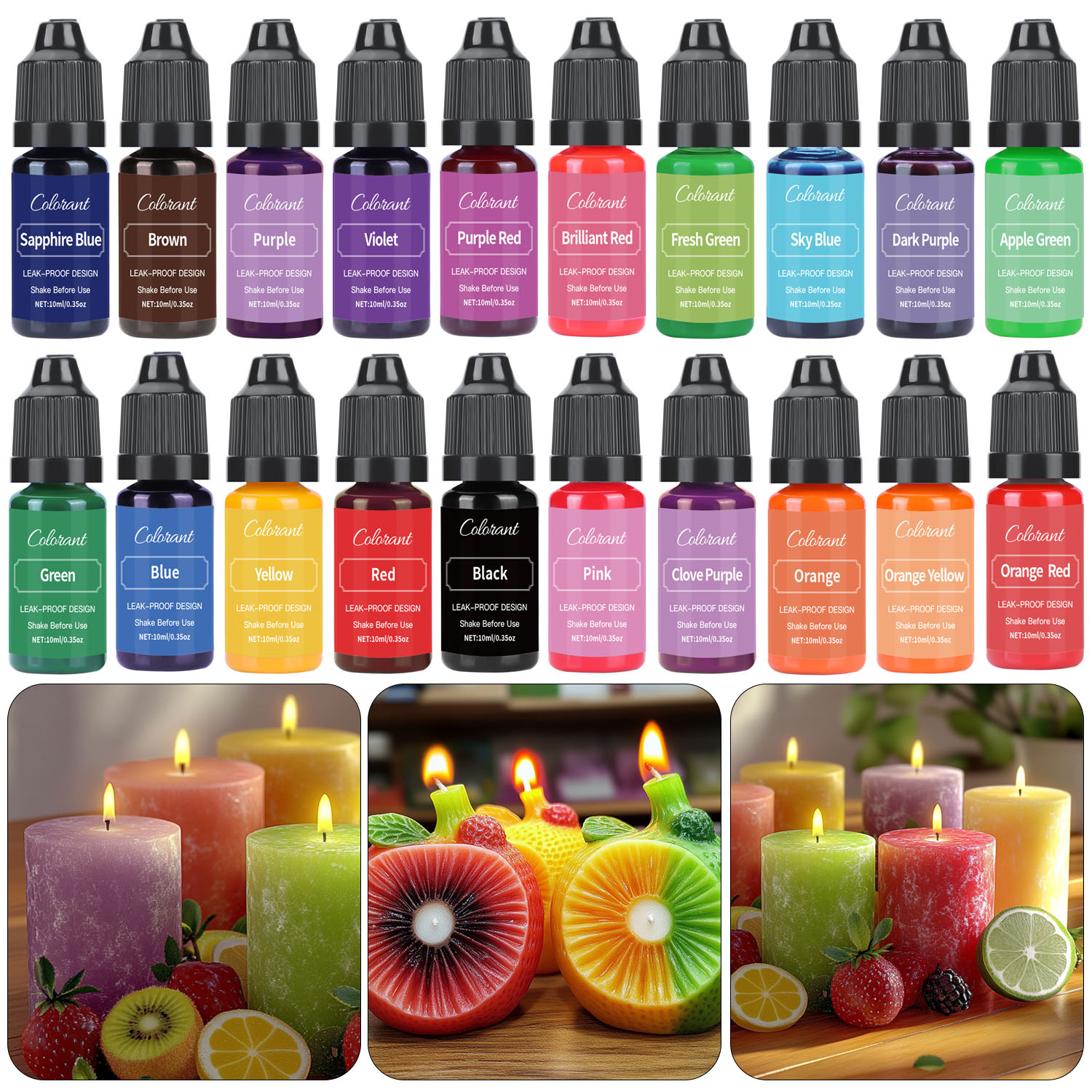 Colorante per candele liquide  - Soap Making Dye recensione e prezzo